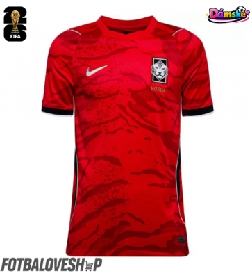 Korejská republika Dámské Domácí Dres MS 2026 Krátký Rukáv